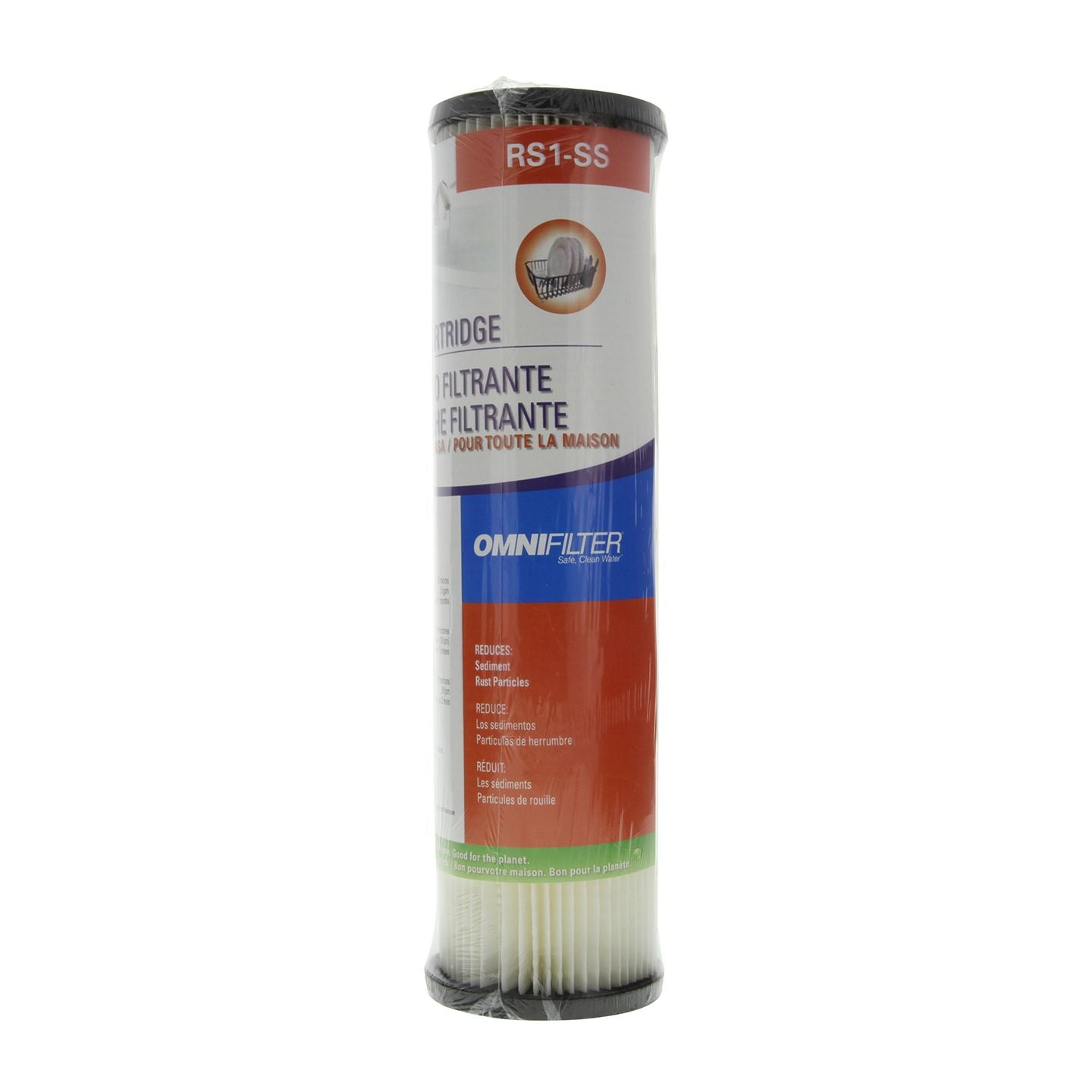 RS1-SS OmniFilter Replacement Whole House Water Filter Cartridge - Whole House Cartridges - 9.09 - DiscountFilterStore.com