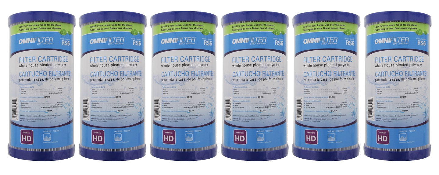 RS6-SS2-S06 OmniFilter Whole House Water Filter Cartridge - Whole House Cartridges - 20.99 - DiscountFilterStore.com