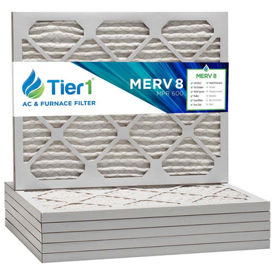 21x23x1 Merv 8 Universal Air Filter By Tier1 (6-Pack) - Air Filters - 96.34 - DiscountFilterStore.com