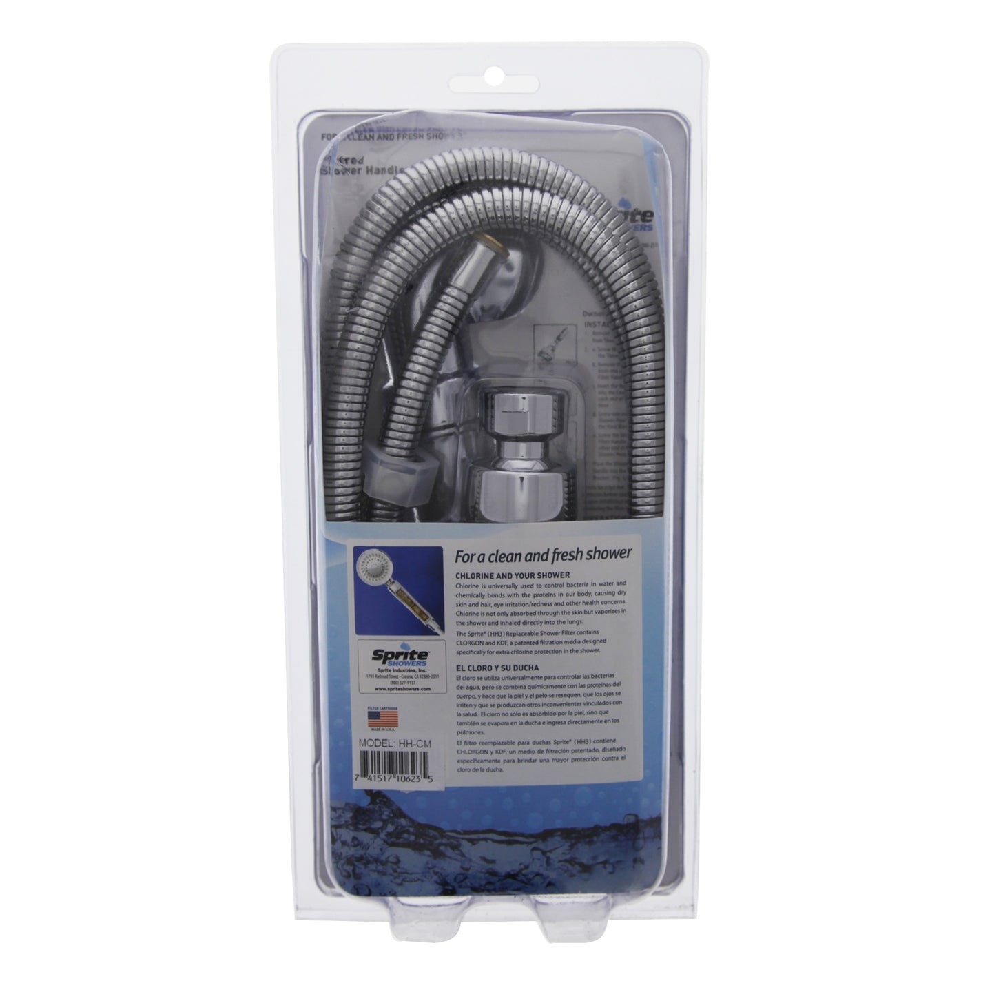 HH-CM Sprite Original Hand-Held 3-Setting Filtered Shower (Chrome) - Shower & Bath Filters - 44.94 - DiscountFilterStore.com