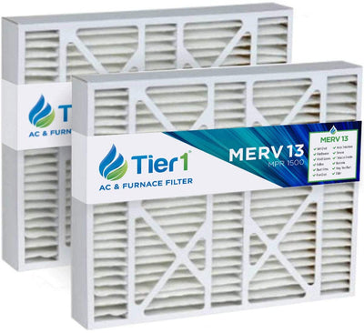 Tier1 brand replacement for Bryant FILBBFNC0021 - 19 x 20 x 4-1/4 - MERV 13 (2-Pack) - Air Filters - 79.79 - DiscountFilterStore.com