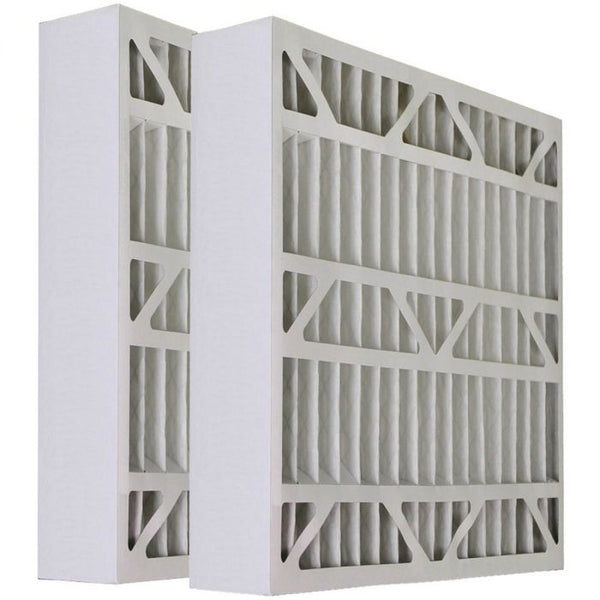 Tier1 brand replacement for Lennox X0445 - 20 x 25 x 6 - MERV 11 (2-Pack) - Air Filters - 81.08 - DiscountFilterStore.com