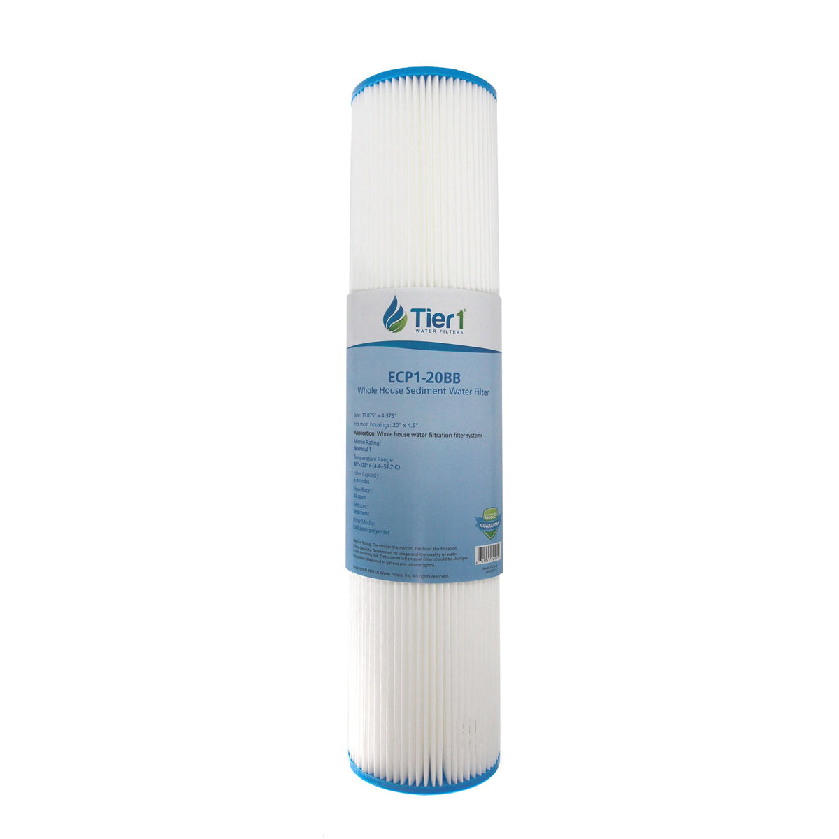 ECP1-20BB Pentek Comparable Replacement Filter Cartridge by Tier1 - Whole House Cartridges - 18.8 - DiscountFilterStore.com