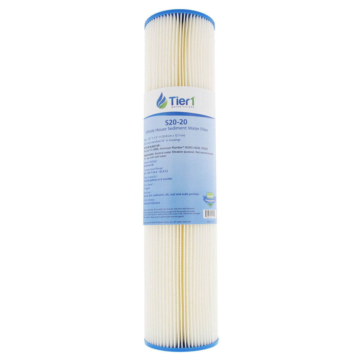 S1-20BB Pentek Comparable Whole House Water Filter by Tier1 - Whole House Cartridges - 19.26 - DiscountFilterStore.com