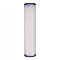 10 inch x 2.5 inch Pleated Sediment Water Filter by Tier1 (30 Micron) - Whole House Cartridges - 6.32 - DiscountFilterStore.com