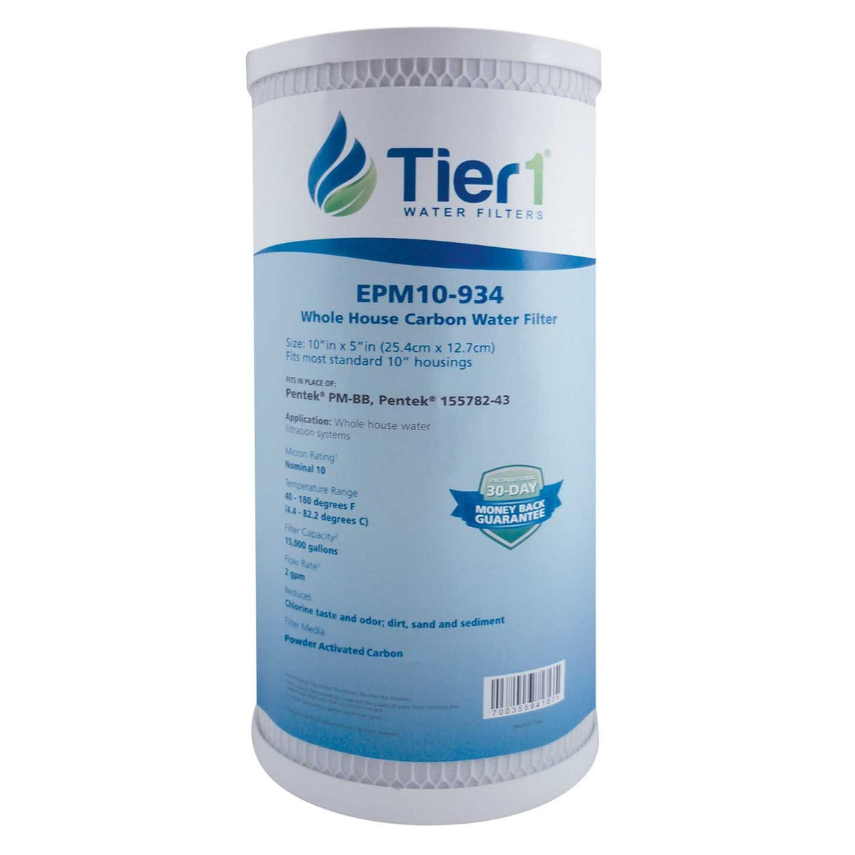 EPM-BB Pentek Comparable Whole House Water Filter by Tier1 - Whole House Cartridges - 17.51 - DiscountFilterStore.com