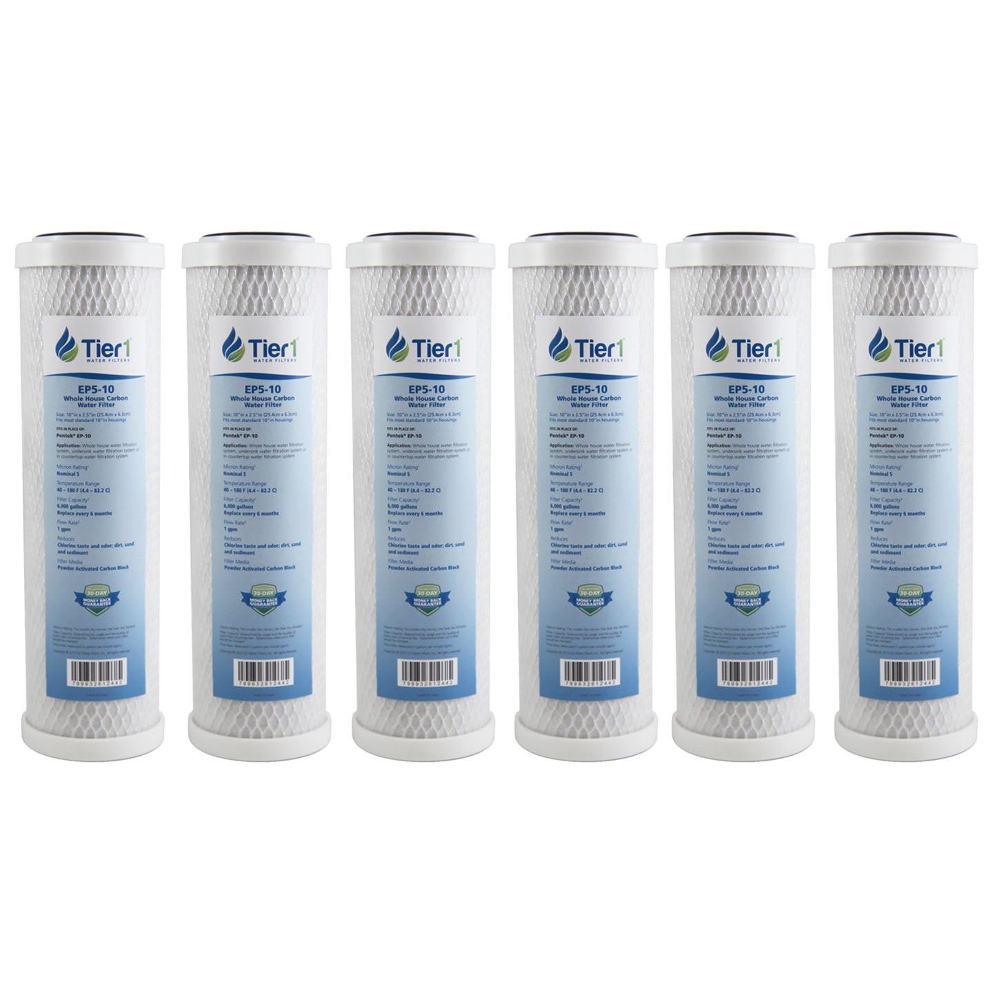 EP5-10 Pentek Comparable Whole House Water Filter by Tier1 - Whole House Cartridges - 8.55 - DiscountFilterStore.com