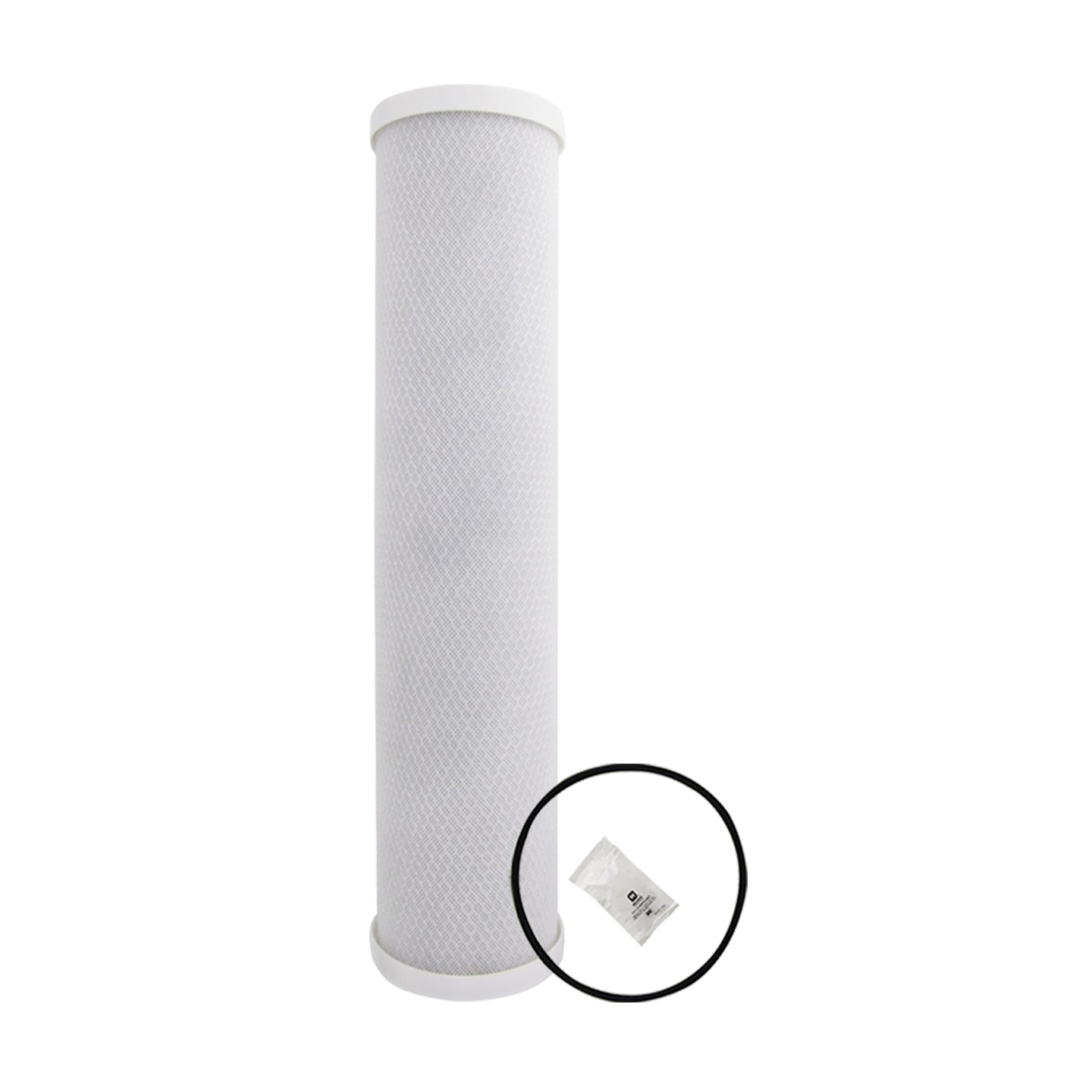 EP-20BB 155583-43 Pentek Carbon Filter Cartridge Comparable Replacement Kit with O-ring and Lubricant by Tier1 - Whole House Cartridges - 28.08 - DiscountFilterStore.com