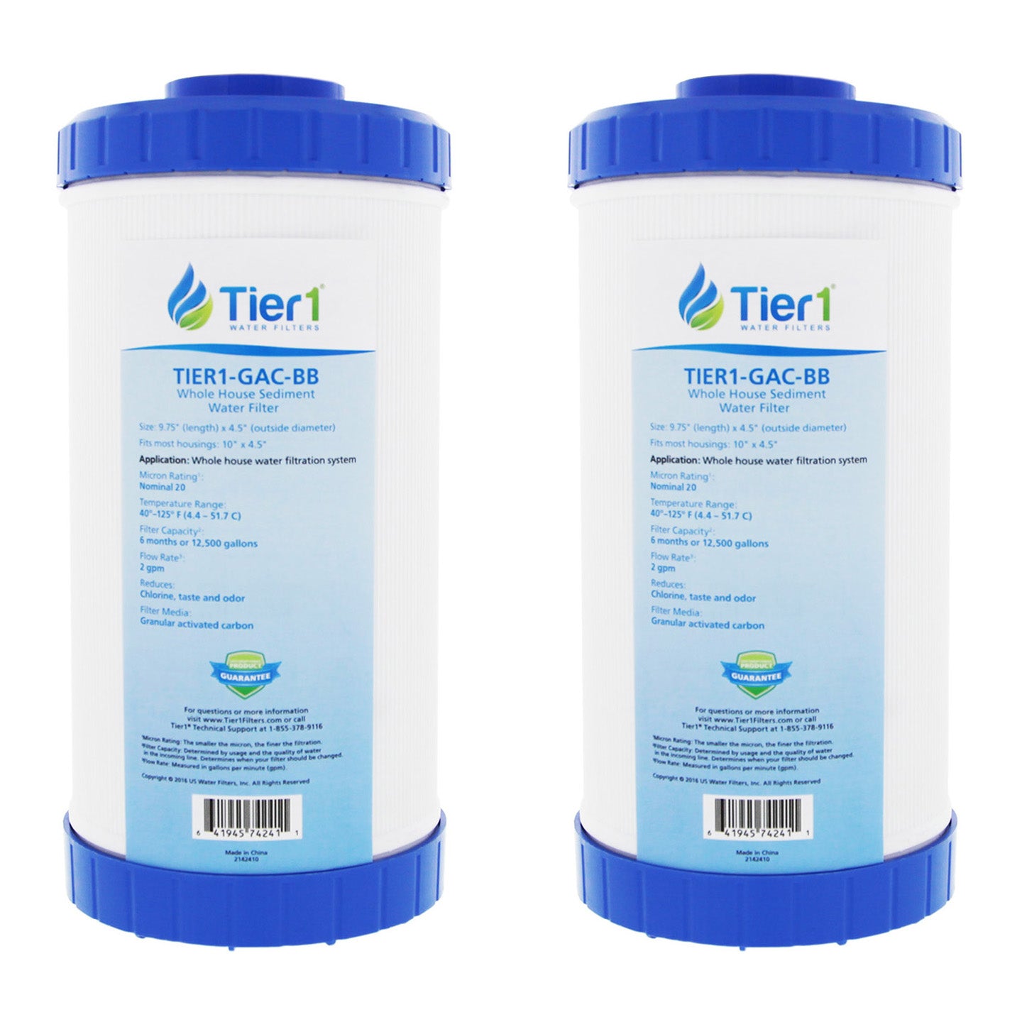 GAC-BB Whole House Filter Replacement Cartridge by Tier1 - Whole House Cartridges - 20.0 - DiscountFilterStore.com