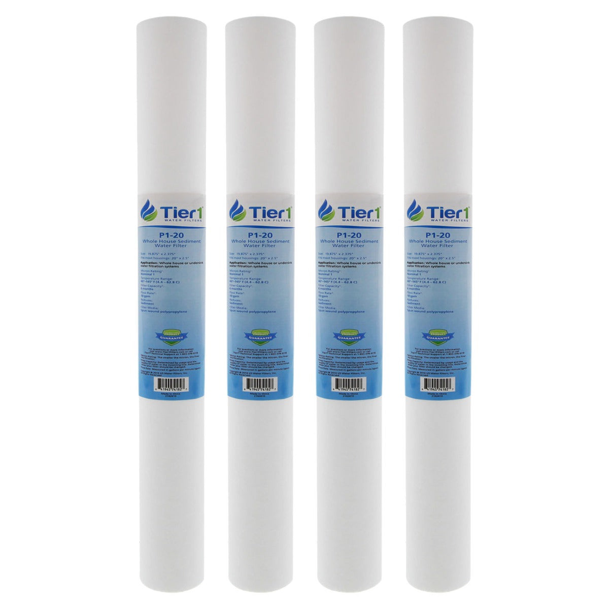 P1-20 Pentek Comparable Sediment Water Filter by Tier1 - Whole House Cartridges - 12.14 - DiscountFilterStore.com