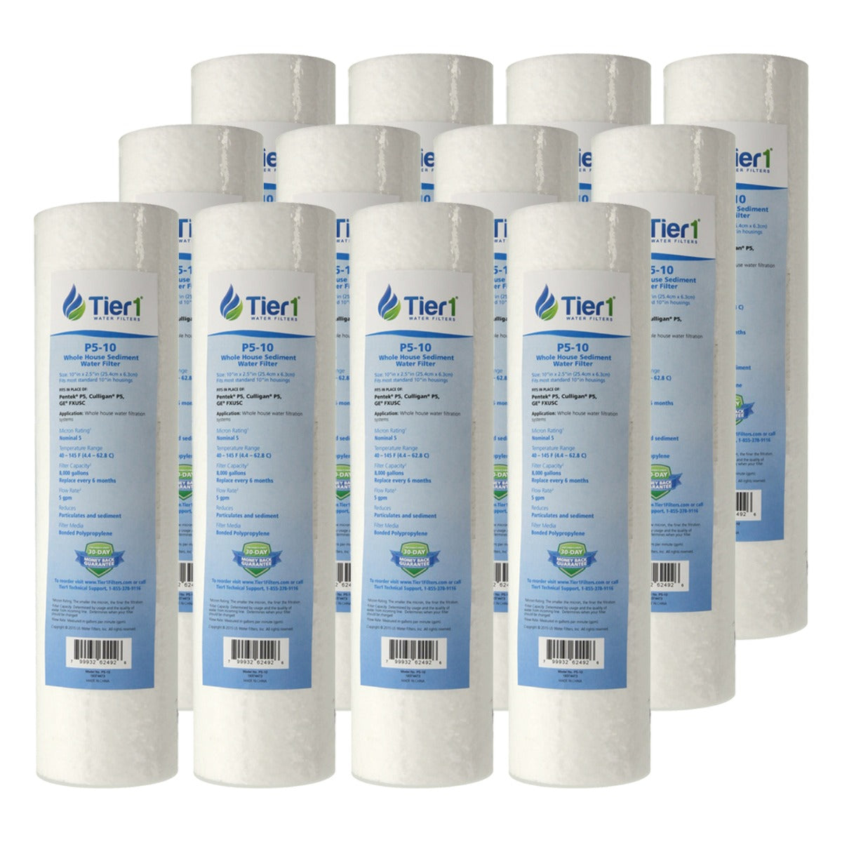 P5 Pentek Comparable Whole House Replacement Sediment Filter Cartridge by Tier1 - Whole House Cartridges - 2.99 - DiscountFilterStore.com