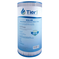 R50-BB Pentek Comparable Whole House Sediment Water Filter by Tier1 - Whole House Cartridges - 13.21 - DiscountFilterStore.com
