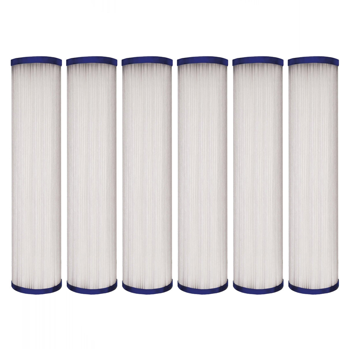 10 inch x 2.5 inch Pleated Sediment Water Filter by Tier1 (30 Micron) - Whole House Cartridges - 6.32 - DiscountFilterStore.com
