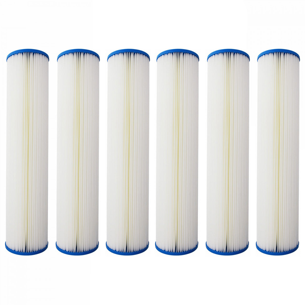 20 inch x 4.5 inch Pleated Sediment Water Filter by Tier1 (20 Micron) - Whole House Cartridges - 24.95 - DiscountFilterStore.com