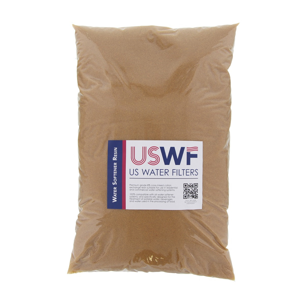 USWF 25 lbs. 1/2 cu. ft. Ion Exchange Water Softener Resin - Whole House Systems - 60.19 - DiscountFilterStore.com
