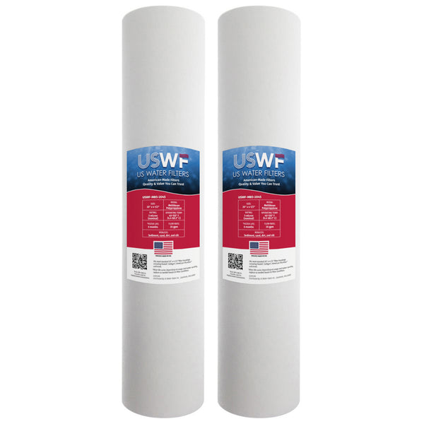 USWF 5 Micron 20"x4.5" Melt Blown Sediment Filter - Whole House Cartridges - 19.06 - DiscountFilterStore.com