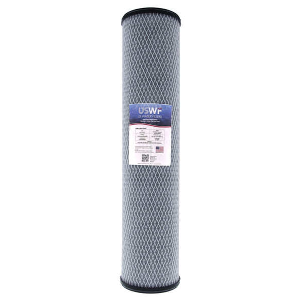 USWF Lead Reduction 2-Stage Whole House Water Filtration System, Sediment and Lead Reduction Carbon Block, 1" Inlet/Outlet - Whole House Systems - 190.78 - DiscountFilterStore.com