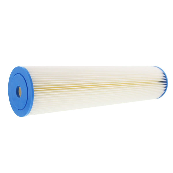 USWF 50 Micron 20"x4.5" Pleated Polyester Sediment Filter - Whole House Cartridges - 24.74 - DiscountFilterStore.com