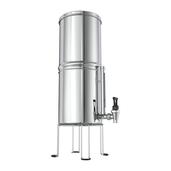 USWF 2.25 Gallon Stainless Steel Gravity Fed Filter System - Countertop & Faucet Filters - 174.49 - DiscountFilterStore.com