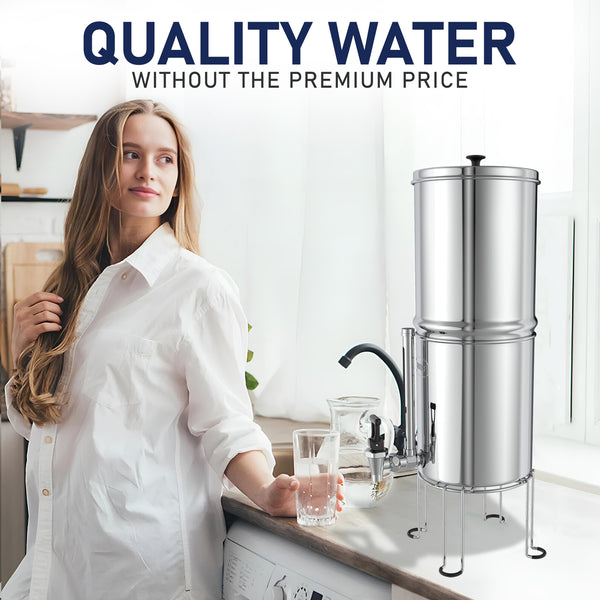 USWF Gravity Filter Elements Combo Pack, Black Carbon and Fluoride Elements - Countertop & Faucet Filters - 55.99 - DiscountFilterStore.com