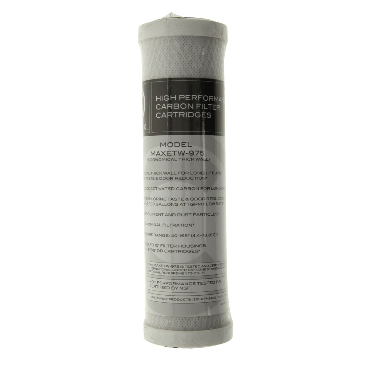 MAXETW-975 Watts C-MAX Replacement Water Filter Cartridge - Whole House Cartridges - 22.85 - DiscountFilterStore.com