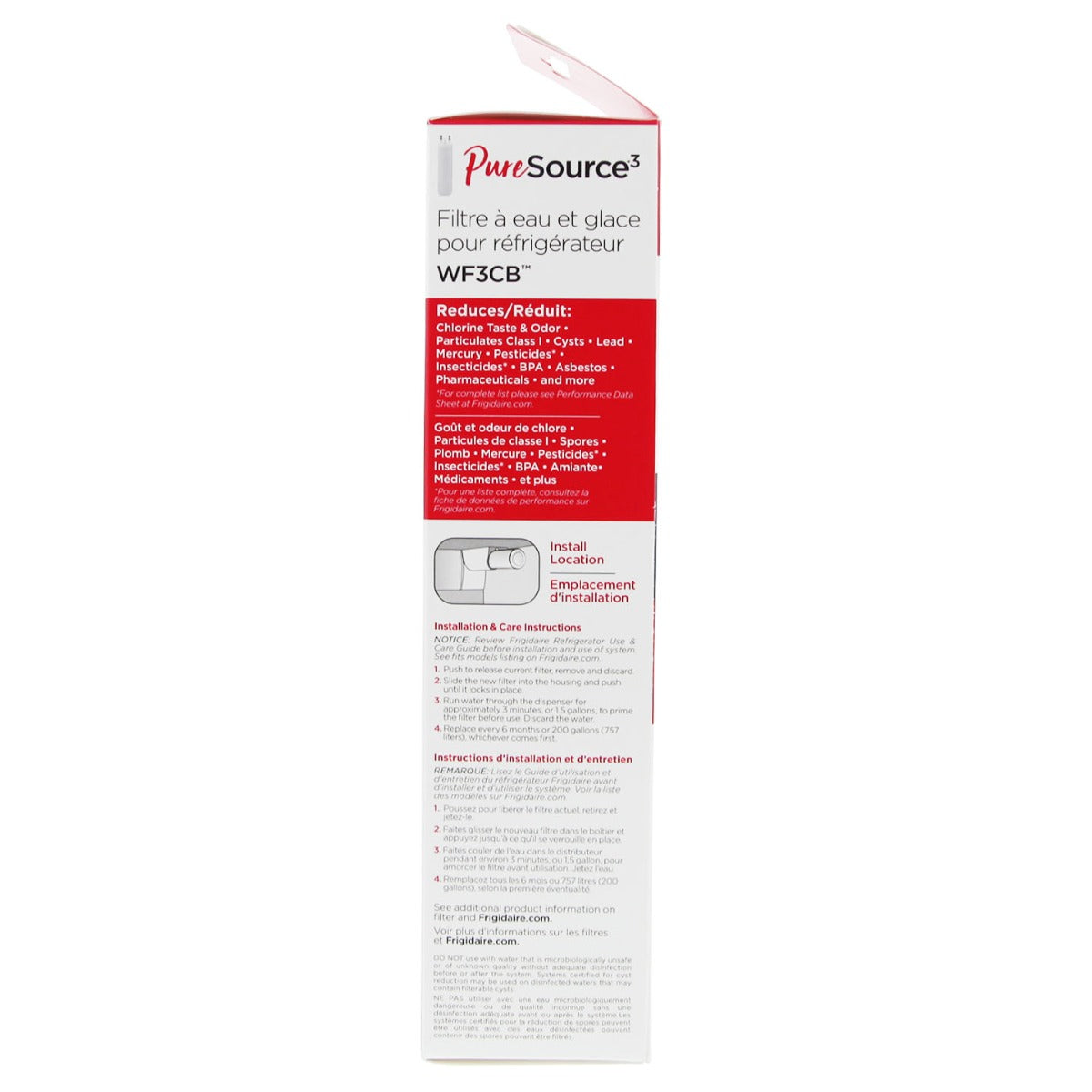 WF3CB PureSource3 Frigidaire Replacement Refrigerator Water Filter - Refrigerator Filters - 54.5 - DiscountFilterStore.com