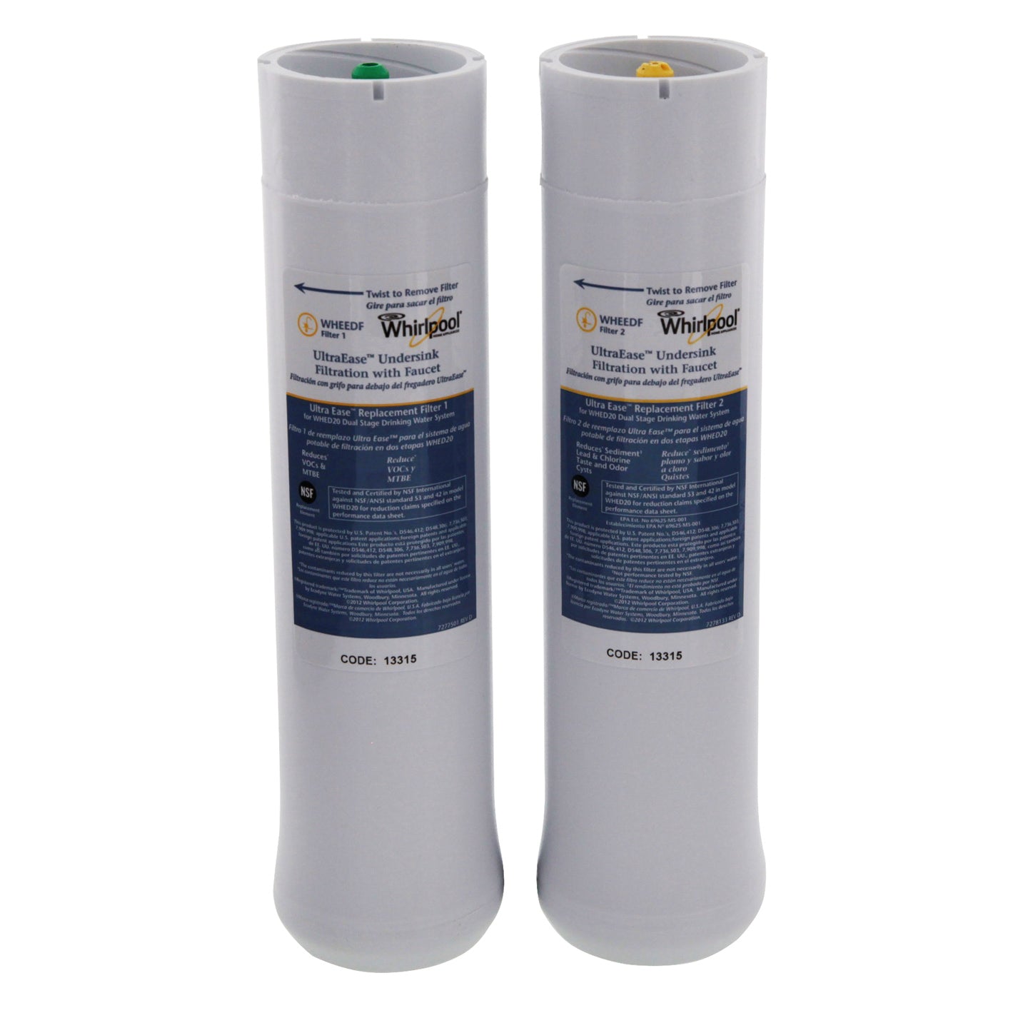 WHEEDF Whirlpool UltraEase Water Filter Pack - Whole House Cartridges - 73.85 - DiscountFilterStore.com
