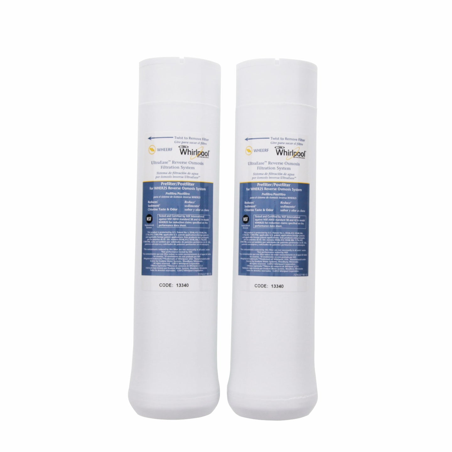 WHEERF Whirlpool Replacement Water Filter Pack - Inline & RO Filters - 56.75 - DiscountFilterStore.com