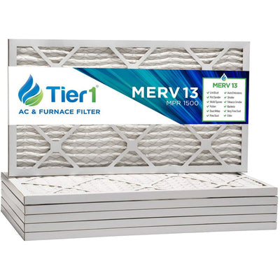 14x22x1 Merv 13 Universal Air Filter By Tier1 (6-Pack) - Air Filters - 155.16 - DiscountFilterStore.com
