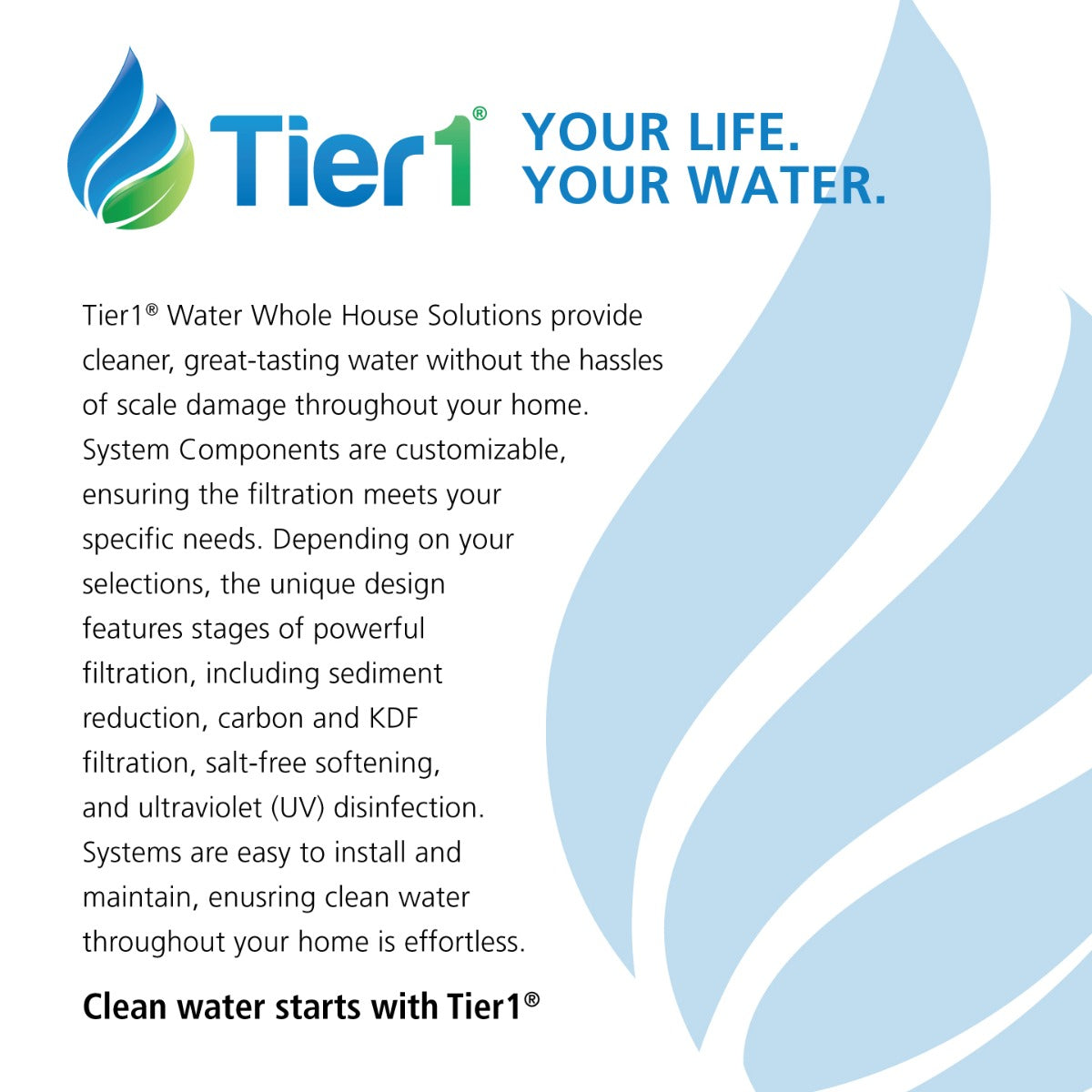 Replacement Chlorine, Taste & Odor Reduction Media for Tier1 Eco and Precision Series Whole House Water Filtration Systems - Whole House Systems - 137.82 - DiscountFilterStore.com
